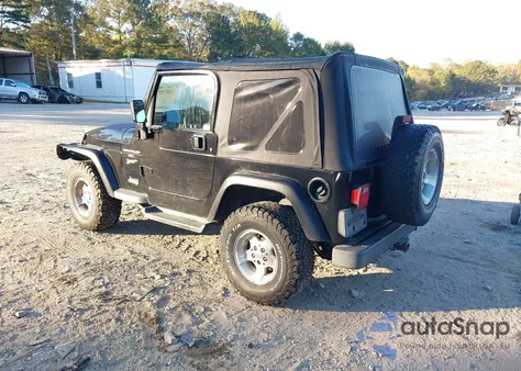 1999 Jeep Wrangler Sport из США, поврежденный, VIN 1J4FY19S2XP496721